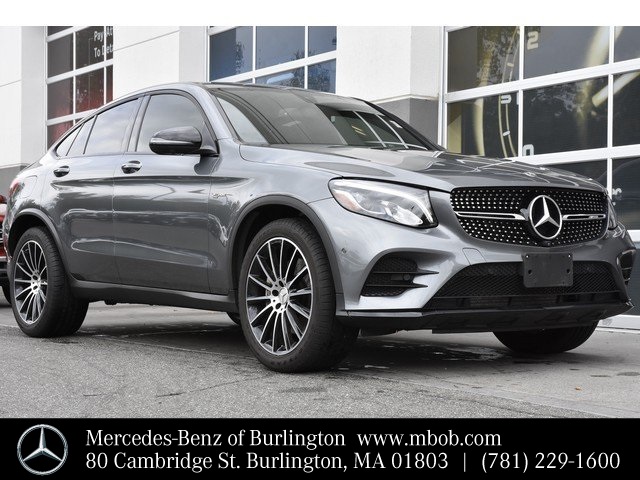 Certified Pre Owned 2018 Mercedes Benz Glc Glc 43 Amg Coupe Coupe In Burlington U3147 Mercedes Benz Of Burlington